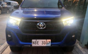 Blue Toyota Hilux 2019 for sale in Pasay