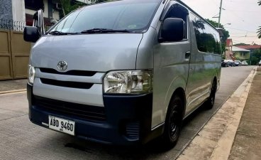 Silver Toyota Hiace 2016 for sale in Quezon
