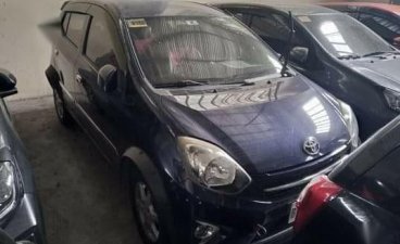 Blue Toyota Wigo 2017 for sale in Quezon