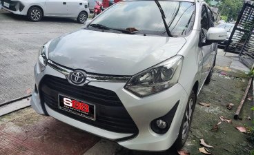 Pearl White Toyota Wigo 2020 for sale in Quezon