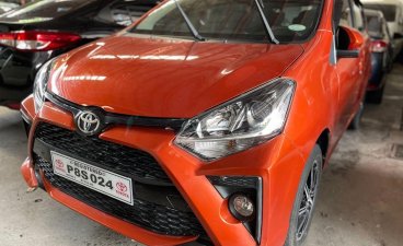 Orange Toyota Wigo 2021 for sale in Manual
