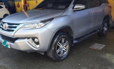 Brightsilver Toyota Fortuner 2018 for sale in San Juan