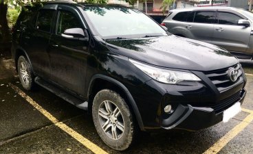 Selling Black Toyota Fortuner 2017 in Makati