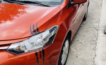 Orange Toyota Vios 2017 for sale in Marikina