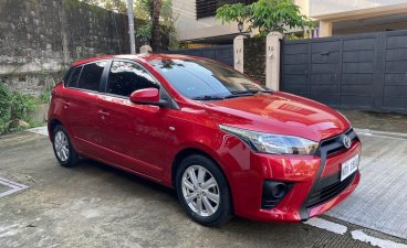 Selling Red Toyota Yaris 2016 in Quezon City