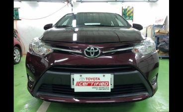 Red Toyota Vios 2017 Sedan at 16516 for sale