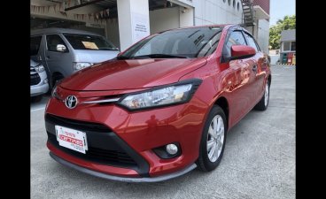 Red Toyota Vios 2017 Sedan for sale 