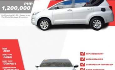 Pearl White Toyota Innova 2020 for sale in Quezon