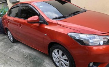 Orange Toyota Vios 2016 for sale in Quezon