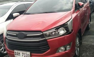 Red Toyota Innova 2019 for sale in Quezon