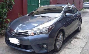 Grey Toyota Corolla Altis 2016 for sale in Quezon