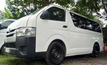 Sell White 2019 Toyota Hiace in Quezon City