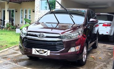 Red Toyota Innova 2018 for sale in Automatic