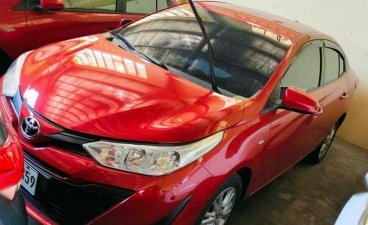 Red Toyota Vios 2019 for sale in Quezon