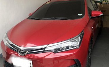 Sell Red 2017 Toyota Corolla in Quezon City