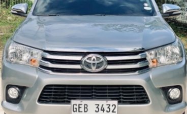 Silver Toyota Hilux 2016 for sale in Bogo