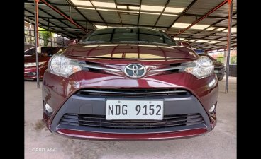 Selling Red Toyota Vios 2017 Sedan Gasoline in Las Piñas