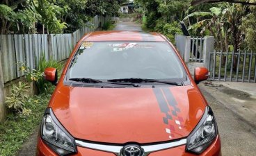 Sell Orange 2018 Toyota Wigo in Lipa