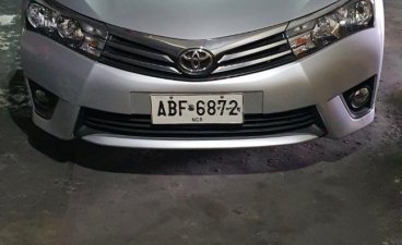 Selling Brightsilver Toyota Corolla Altis 2015 in Quezon