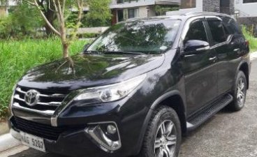 Black Toyota Fortuner 2017 for sale in Taguig
