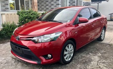 Red Toyota Vios 2016 for sale in Valenzuela