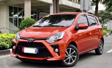 Orange Toyota Wigo 2020 for sale 