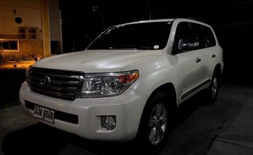 Pearl White Toyota Land Cruiser 2014 for sale in Automatic