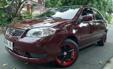 Red Toyota Vios 2004 for sale in Quezon City