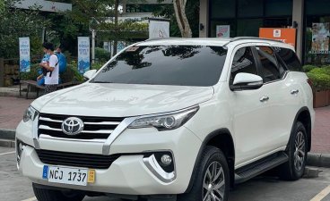 Pearl White Toyota Fortuner 2016 for sale in San Mateo