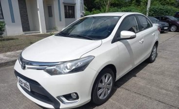White Toyota Vios 2016 for sale in Lucena