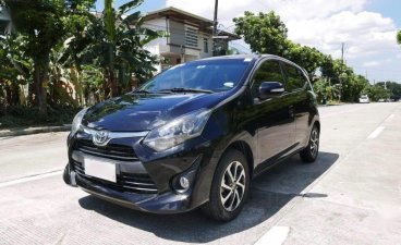 Black Toyota Wigo 2018 for sale in Quezon City