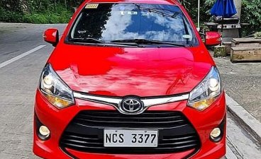 Red Toyota Wigo 2020 for sale in Automatic