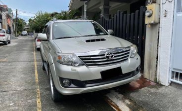 Silver Toyota Fortuner 2013 for sale in Marikina