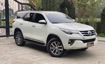Selling Pearl White Toyota Fortuner 2019 in Quezon City