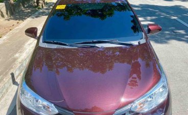 Red Toyota Vios 2020 for sale in Manual