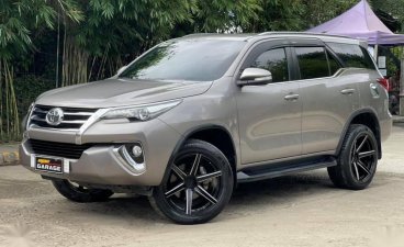 Brightsilver Toyota Fortuner 2018 for sale in Quezon