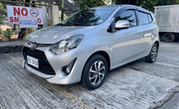 Pearl White Toyota Wigo 2017 for sale in Pasig