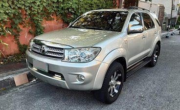 Silver Toyota Fortuner 2010 for sale in Automatic
