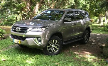 Silver Toyota Fortuner 2017 for sale in Automatic