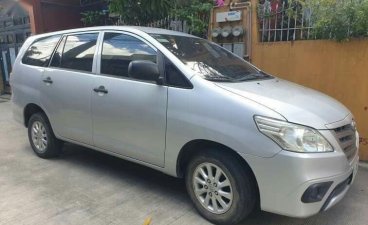 Silver Toyota Innova 2015 for sale in Automatic