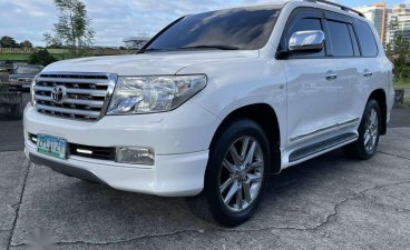 Pearl White Toyota Land Cruiser 2008 for sale in Pasig