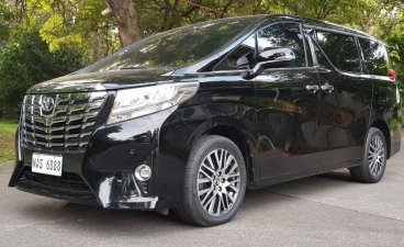 Black Toyota Alphard 2017 for sale in Las Pinas