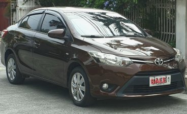 Brown Toyota Vios 2014 for sale in Quezon City