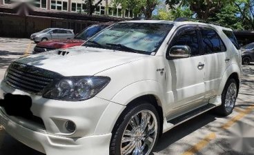 Selling Pearl White Toyota Fortuner 2007 in Quezon