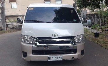 Pearl White Toyota Hiace 2018 for sale in Automatic