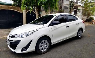 Pearl White Toyota Vios 2020 for sale in Quezon City