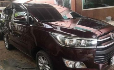 Selling Red Toyota Innova 2017 in San Pablo