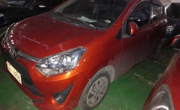 Orange Toyota Wigo 2019 for sale in Quezon 