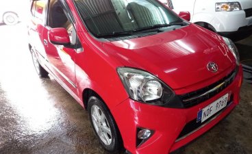 Red Toyota Wigo 2016 for sale in Pasay