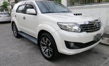 Selling Pearl White Toyota Fortuner 2013 in Manila